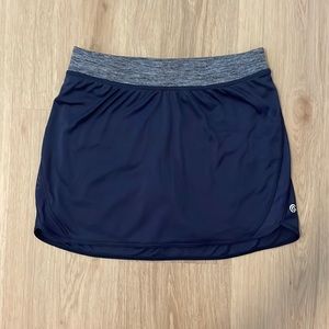 Champion Tennis Skirt, Navy and Gray, GUC, size: XS